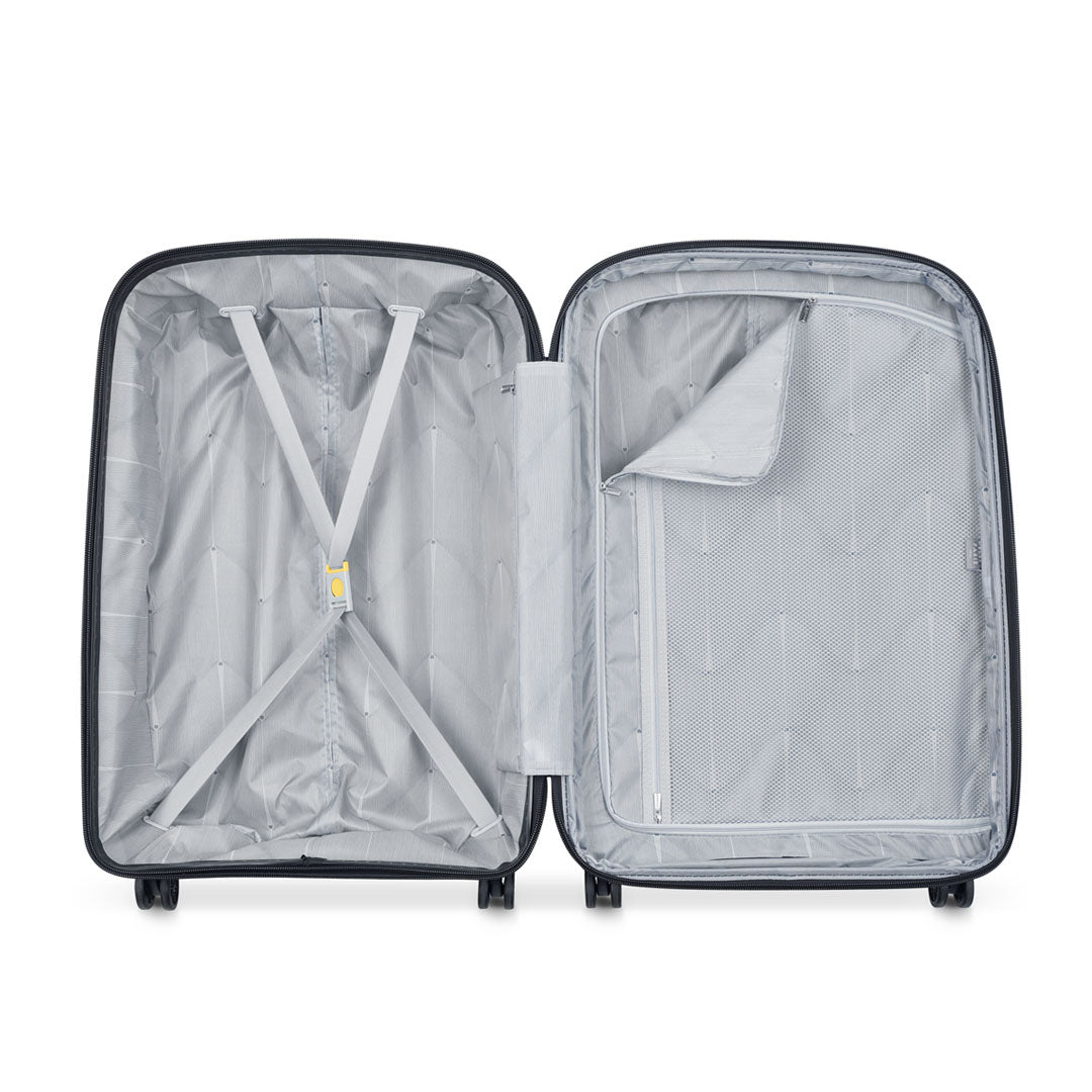 Delsey Paris Belmont Plus Zinc Blue 71cm (Medium) Luggage
