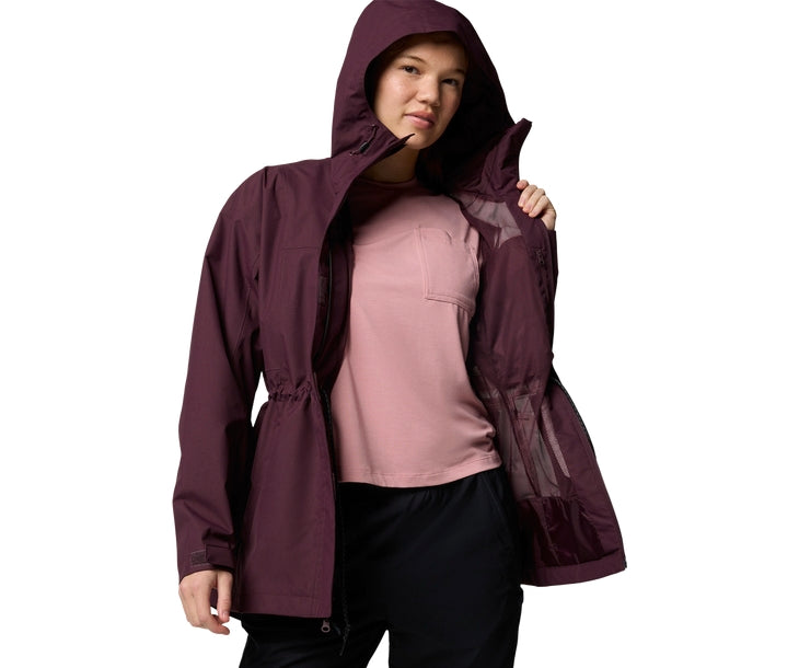 Women's Hikebound Ii Long Jacket Rain Jacket/Parka