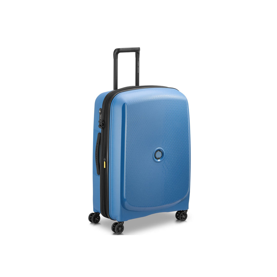 Delsey Paris Belmont Plus Zinc Blue 71cm (Medium) Luggage
