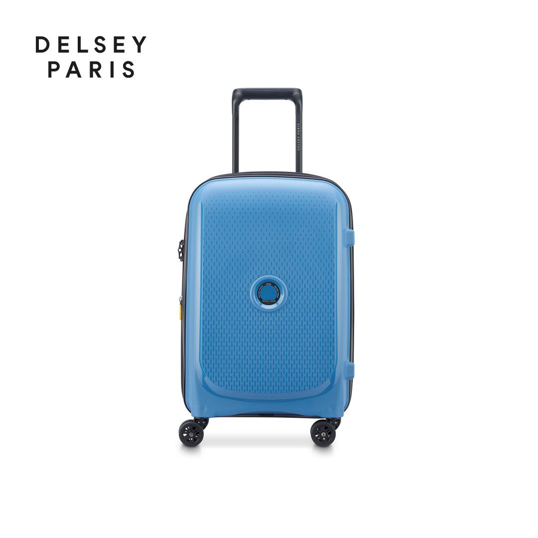 Delsey Paris Belmont Plus Zinc Blue 55cm (Small) Luggage