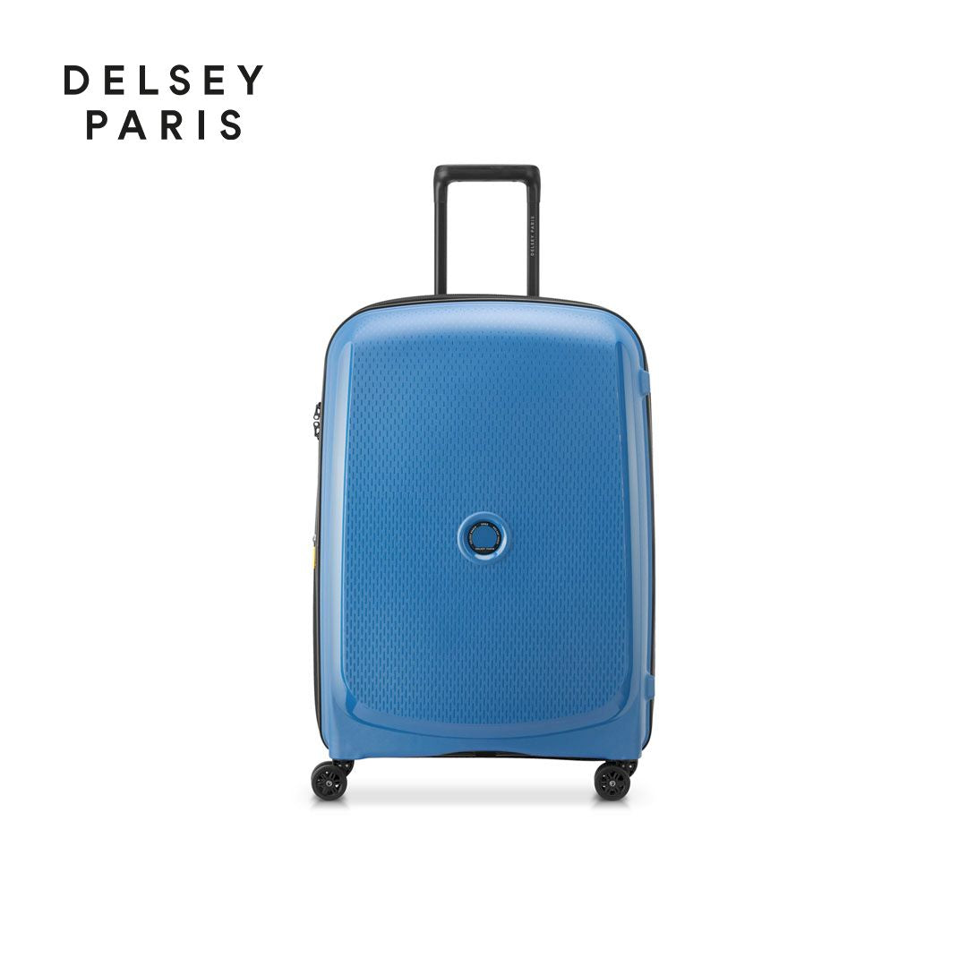 Delsey Paris Belmont Plus Zinc Blue 71cm (Medium) Luggage