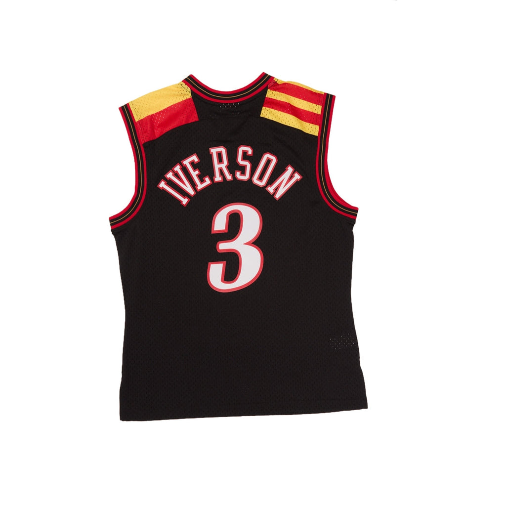 Mitchell And Ness Alt. Spain Jersey 76 Sporttop Blk MN4203P7606AIVBLCKS