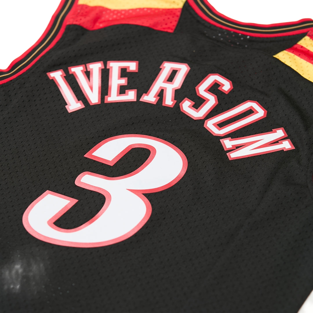 Mitchell And Ness Alt. Spain Jersey 76 Sporttop Blk MN4203P7606AIVBLCKS