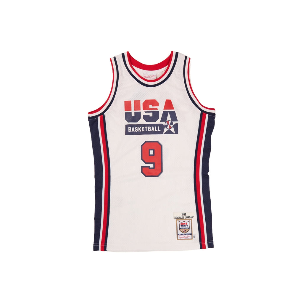 Mitchell And Ness Auth Jersey Team Usa Sporttop Wt MN19089USAWHIT92MJOS