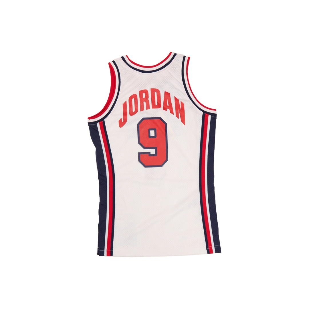 Mitchell And Ness Auth Jersey Team Usa Sporttop Wt MN19089USAWHIT92MJOS