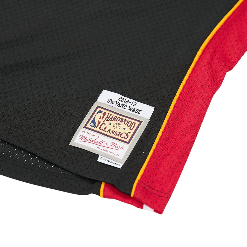 Mitchell And Ness Nba Black Jersey Hea Sporttop Blk MN6132MHE12DWABLCKS