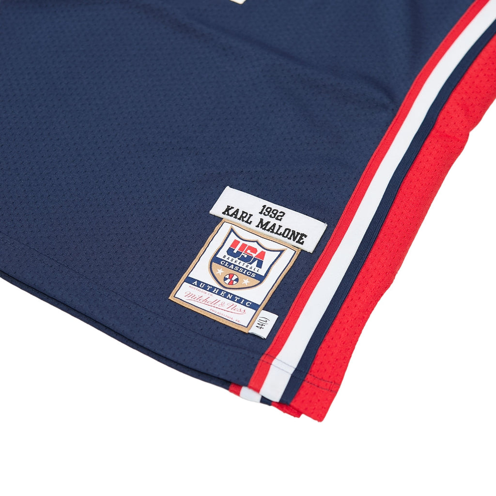 Mitchell And Ness Team Usa Auth Jersey Sporttop Nvy MN18416USANAVY92KMAM