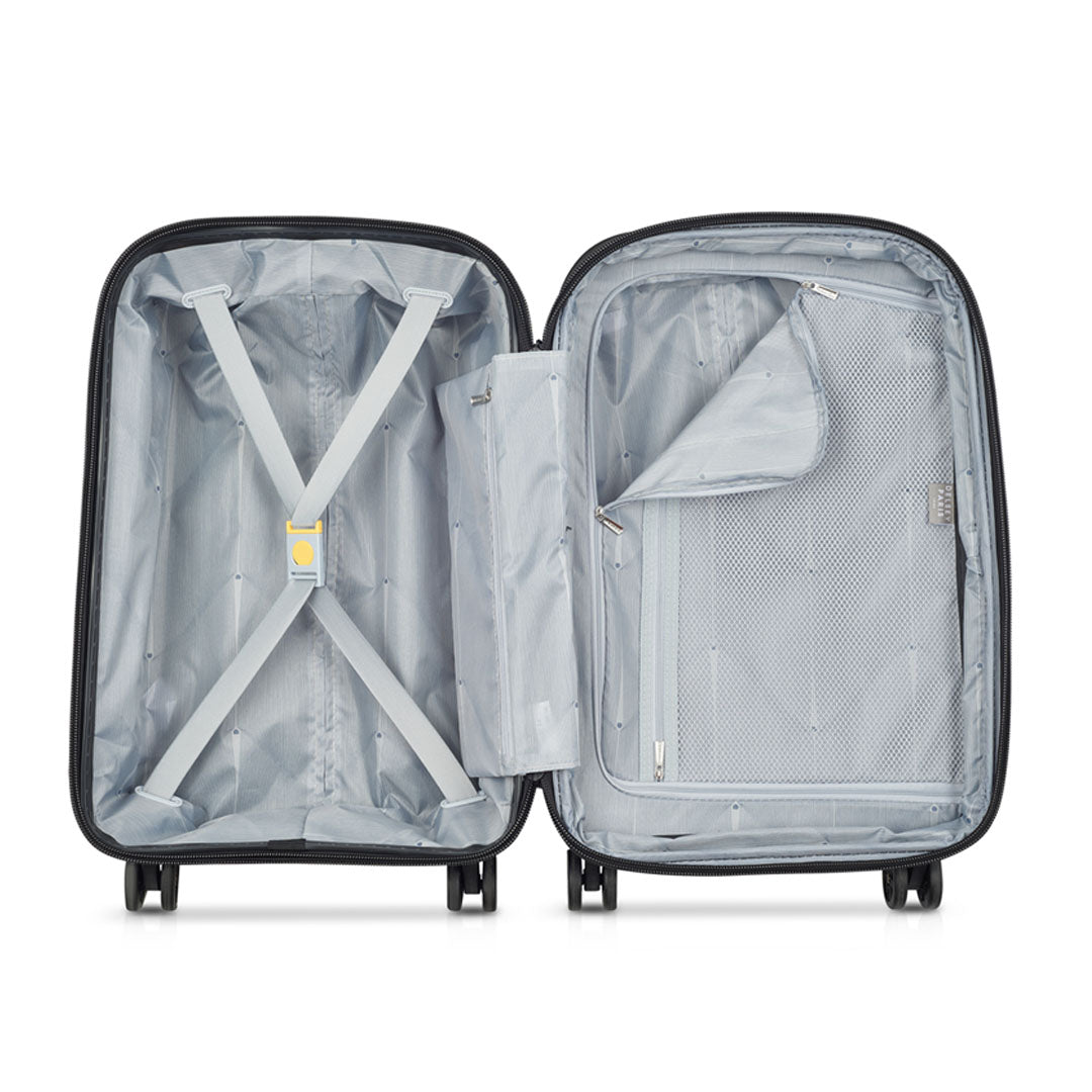 Delsey Paris Belmont Plus Zinc Blue 55cm (Small) Luggage